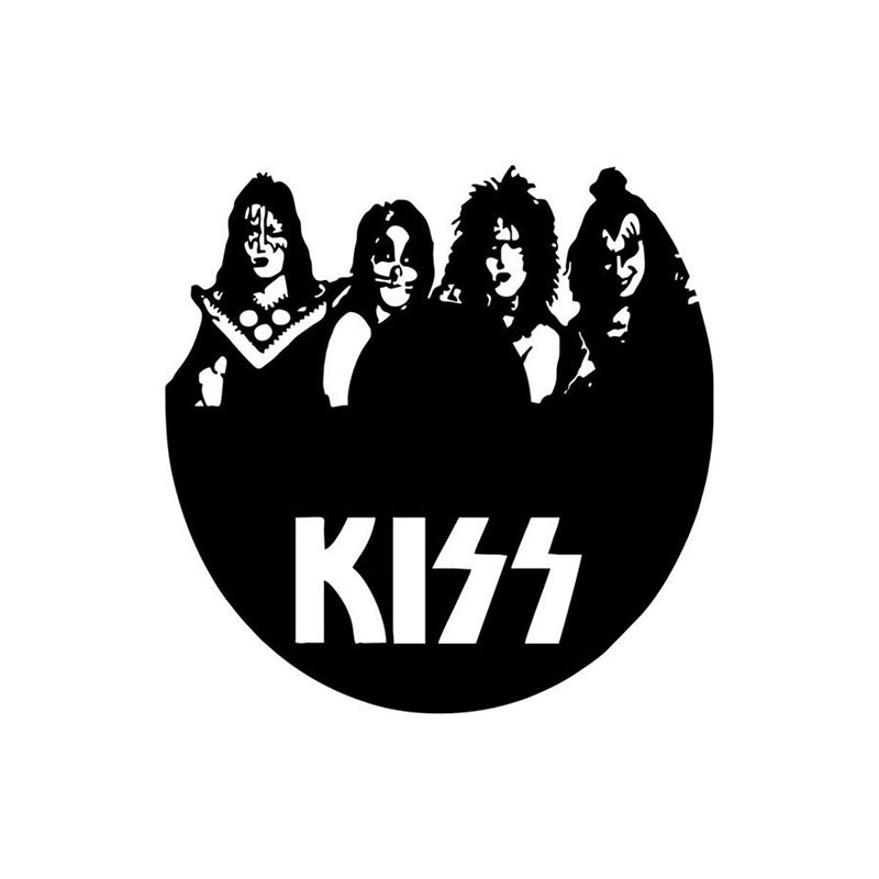 Kiss Black Iron Wall Accent media 3