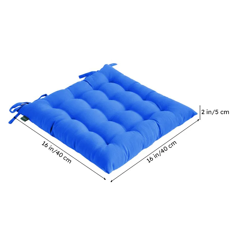 Savra Chair Pad (Blue) - Set Of Three media 6