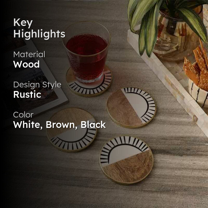 Mojo Coaster - Set Of Four media 2