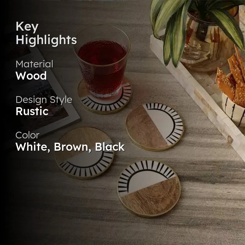Mojo Coaster - Set Of Four media 2