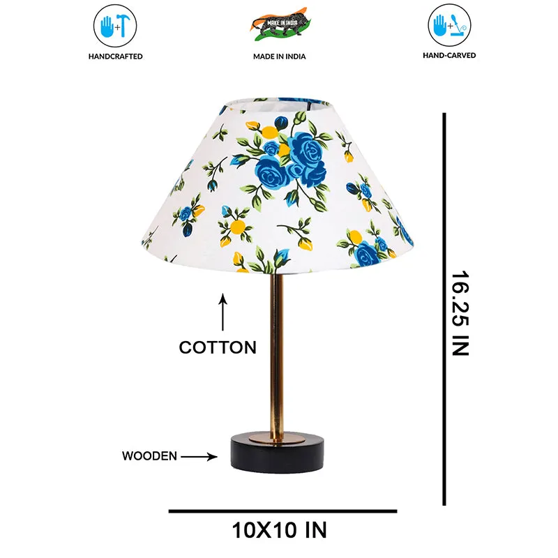 Fleur Cone Rodin Wooden Table Lamp media 7