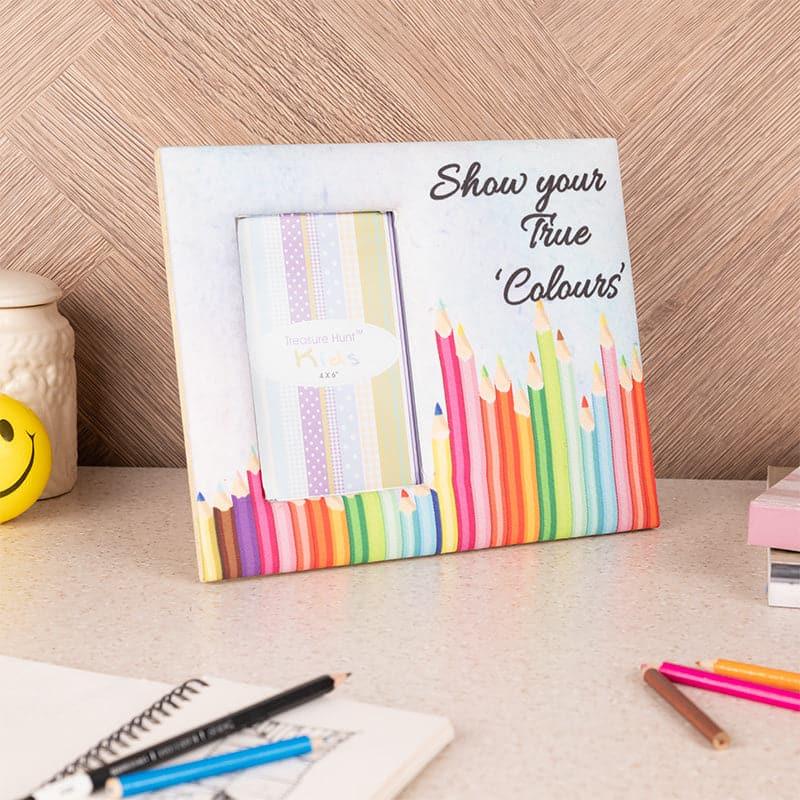 Color Crayon Photo Frame - Doodle Collection