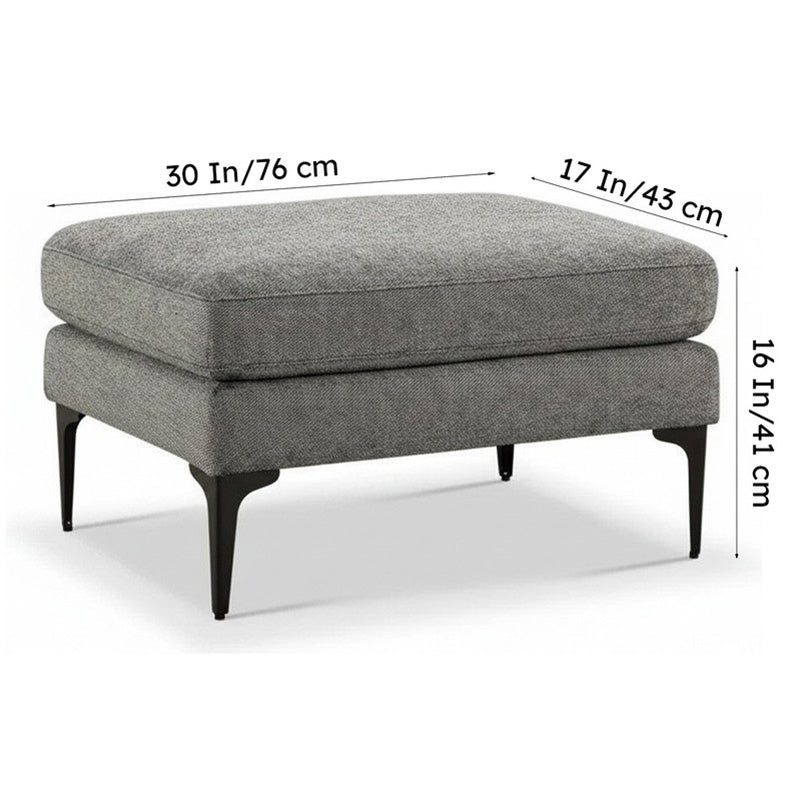Vrixa Restella Ottoman - Grey media 8