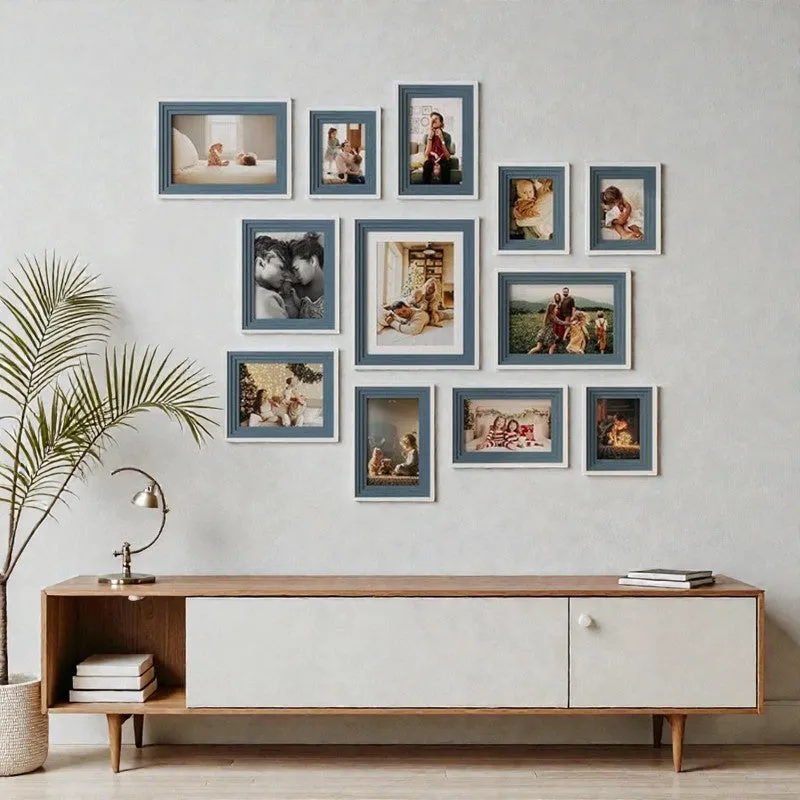 Memories To Rejoice Photo Frames (Blue) - Set Of Twelve media 3