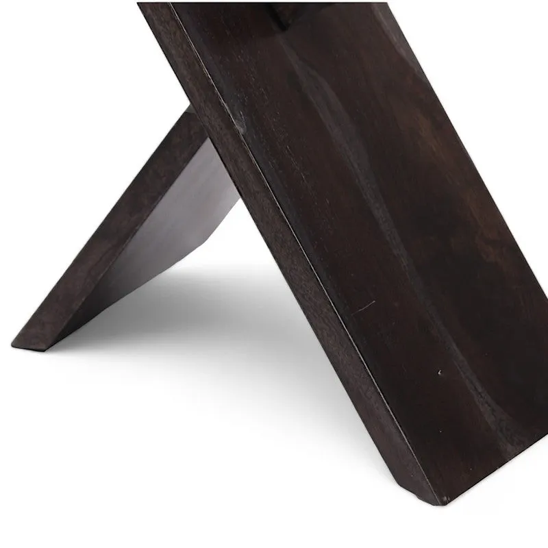 Gverox Sheesham Wooden Side & Bedside Table - Brown media 6