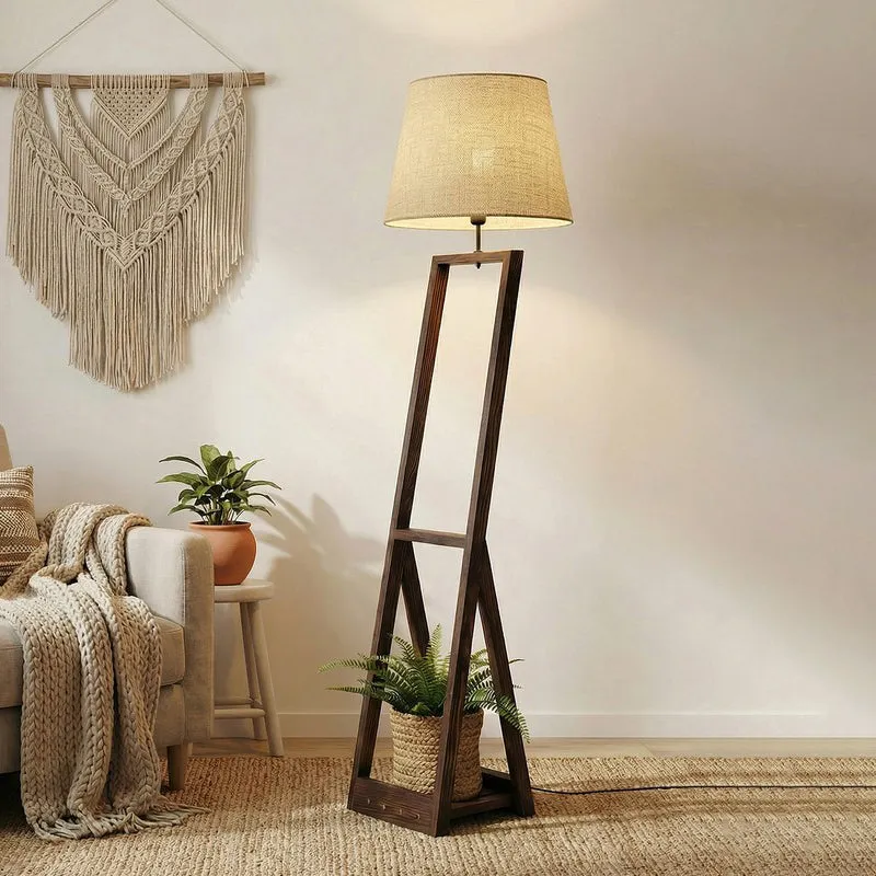 Elegancia Shelf Floor Lamp media 1
