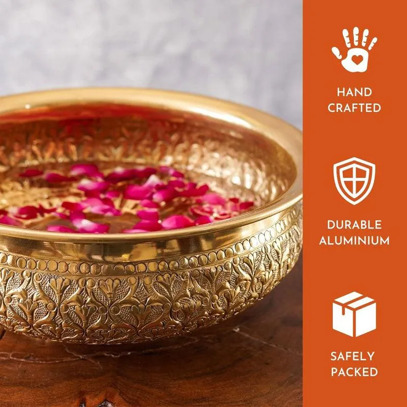 Ananda Festive Urli - Gold media 4