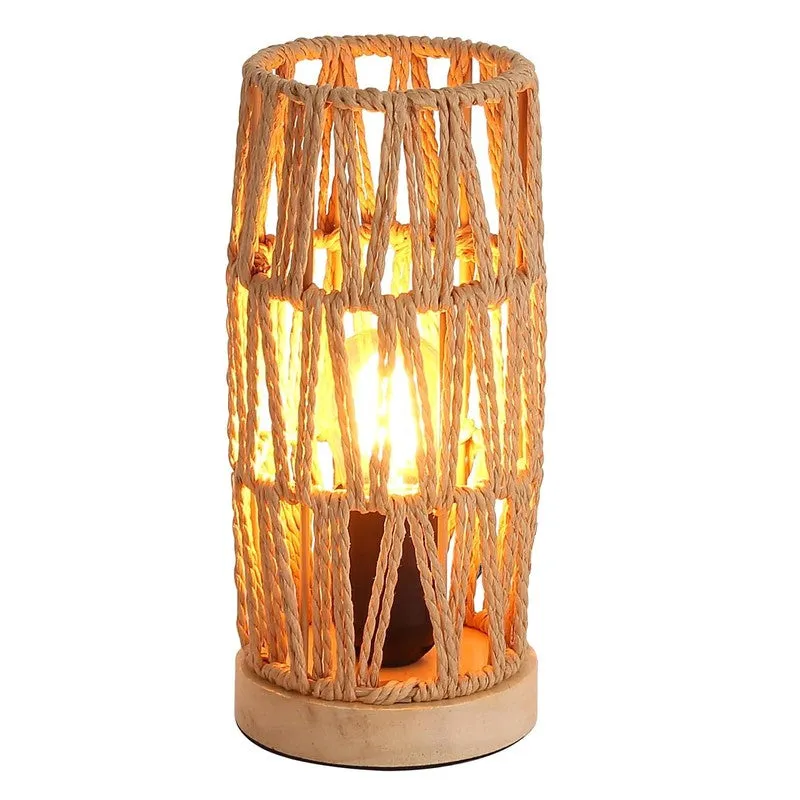 BohoStripe Metal Table Lamp media 3