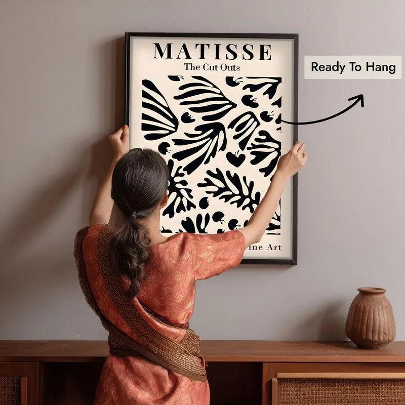 Nocturne Canvas Wall Painting With Black Frame media 6