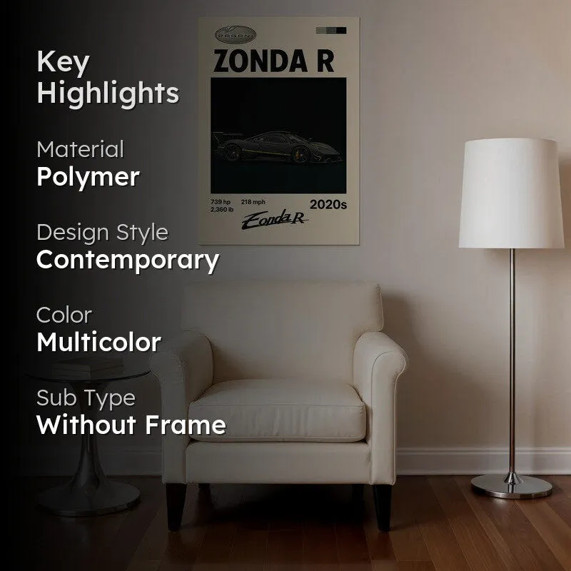 Zonda R Excellence Wall Poster media 2