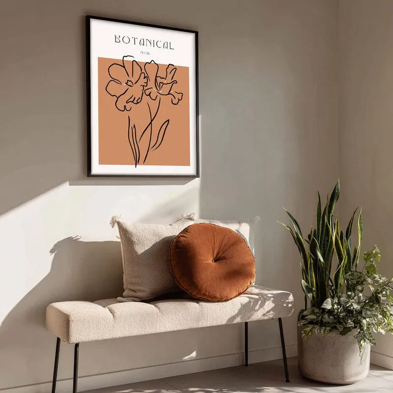 Fleuris Canvas Wall Painting With Black Frame media 4