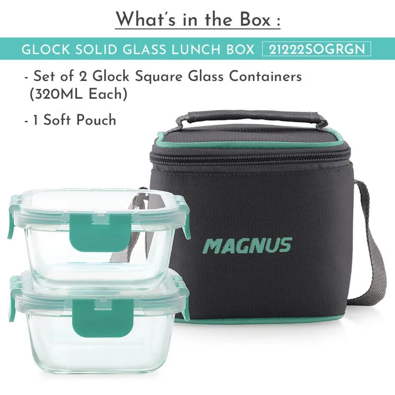 Nomaro Simple Lunch Box with Lunch Bag - Four Piece Set media 5