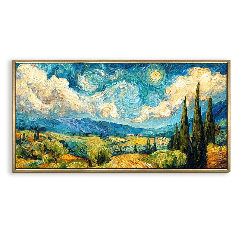 Skylume Canvas Wall Painting With Frame media 3