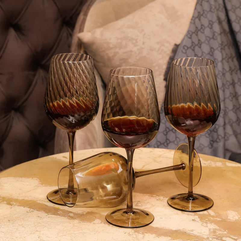 Elegance Pour Wine Glasses (360 mL Each) - Set of Four
