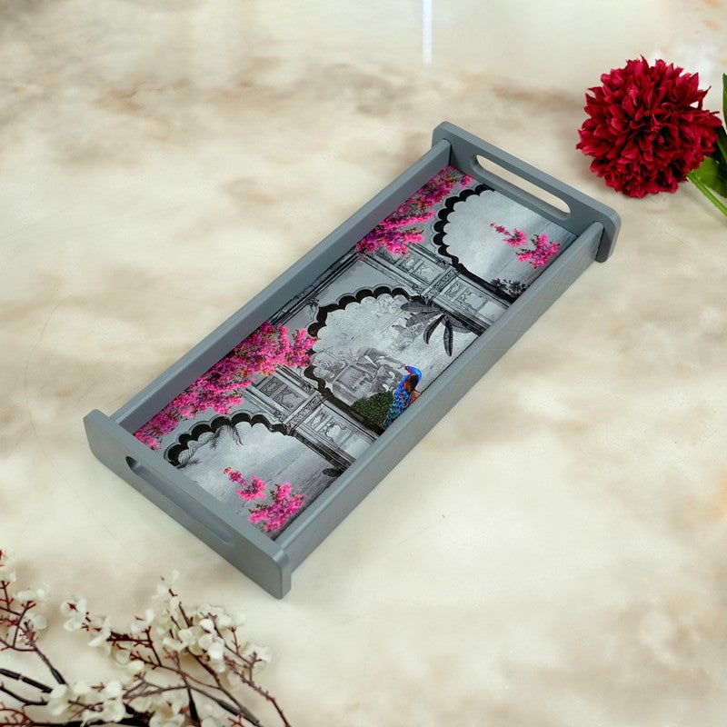 Aurova Wooden Serving Tray