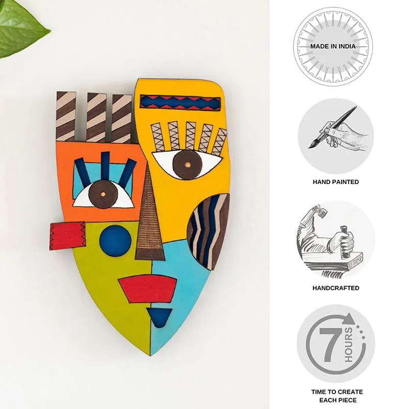 Zuberi Tribal Wooden Wall Accent media 5