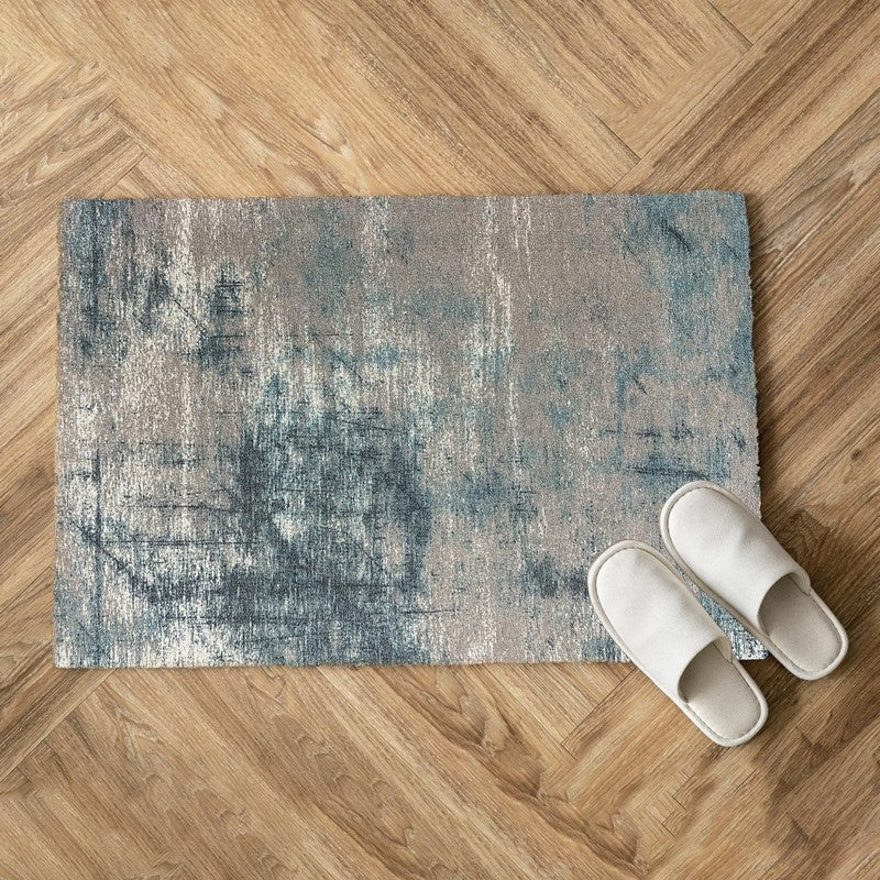 Urban Space Abstract Chenille Carpet - Grey media 4