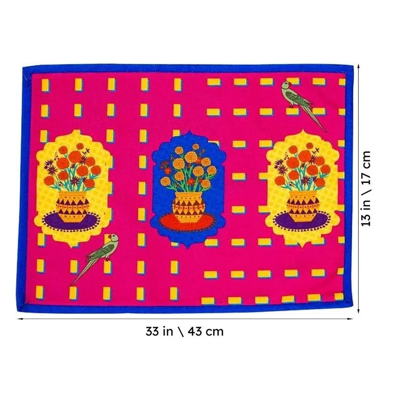 Jharokha Delight Placemat - Set Of Six media 6