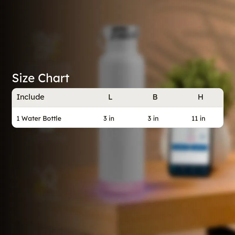 Hot & Cold Mate Smart Water Bottle - White (600 mL) media 7