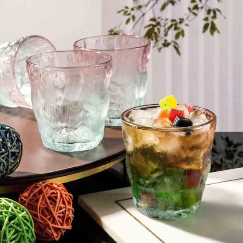 Cool Times Glass Tumbler (260 ml ) - Set of Six media 2