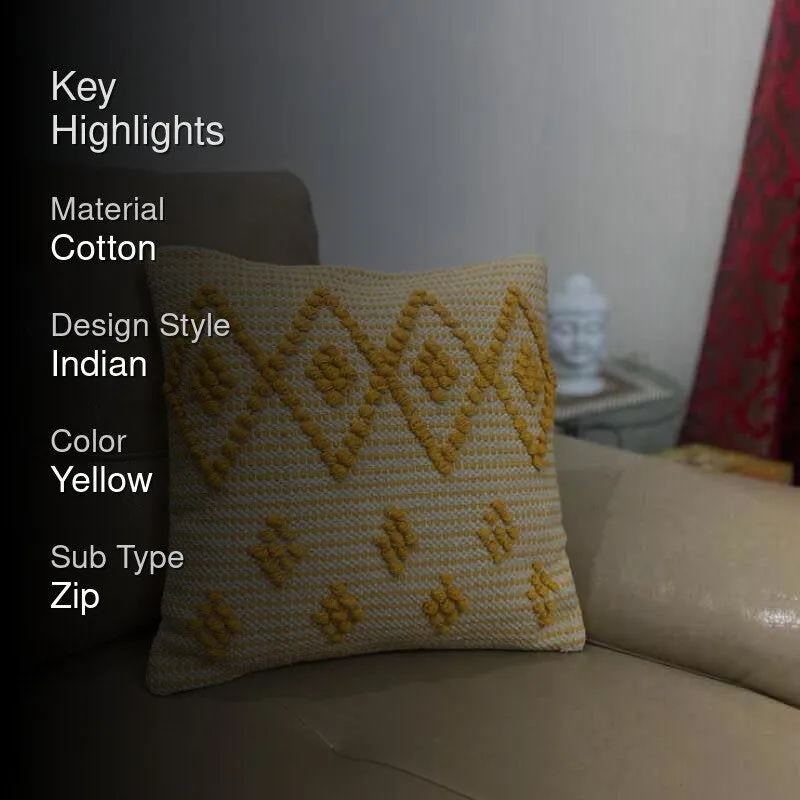 Ressi Tufted Cushion Cover media 2