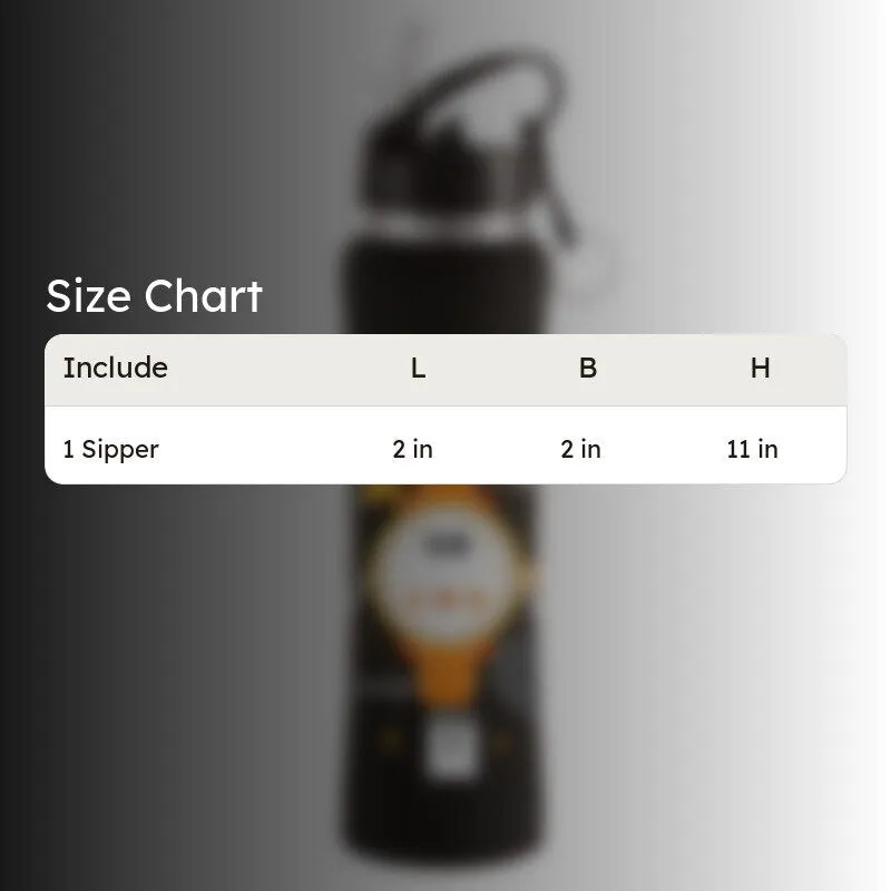 Tick Timer Sipper Water Bottle - 750 mL media 7