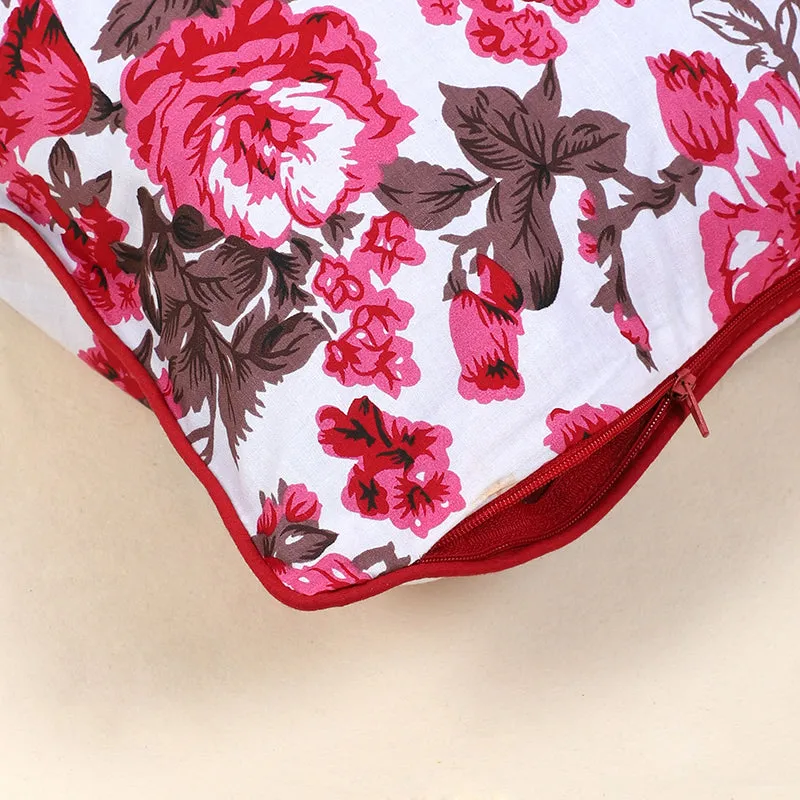Swayam Cameil Printed Cushion Cover - Set of Two media 5