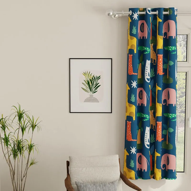 Urban Space Jungle Safari Curtain media 3