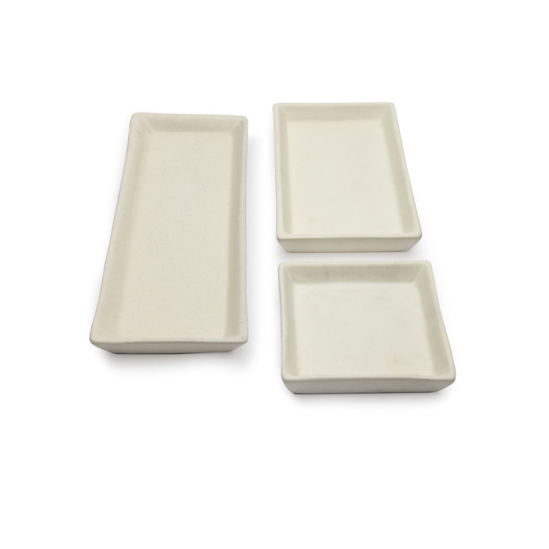 Metrica Stoneware Platter - Set of Three media 5