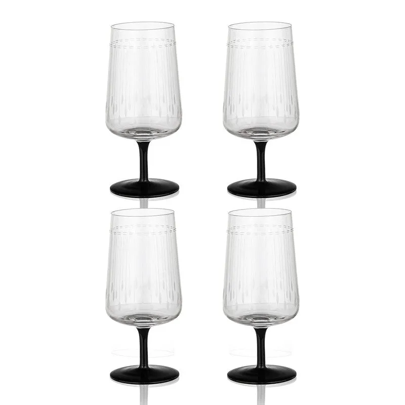 Vino Noir Wine Glasses (380 mL Each) - Set Of Two media 8