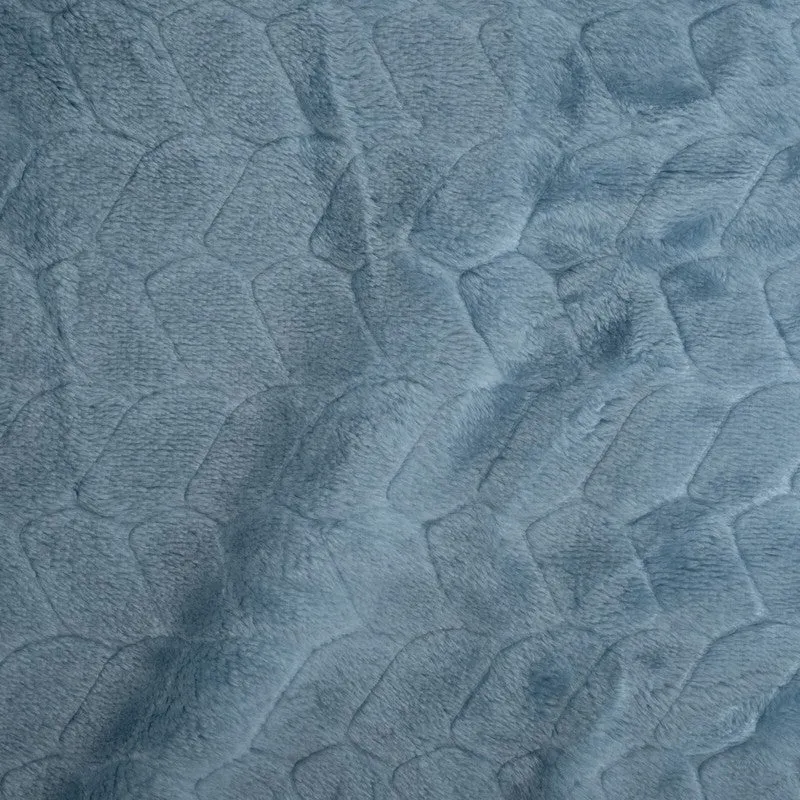 Solida Wool Blankets (Blue) - 330 GSM media 5