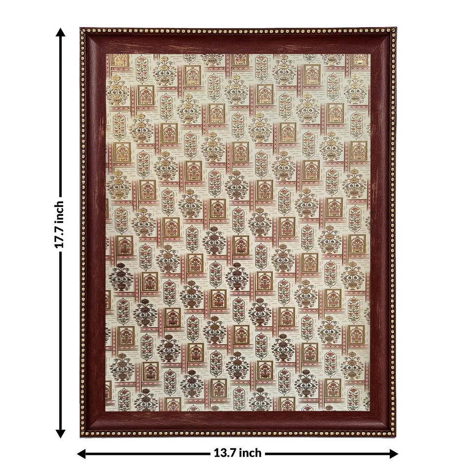 Traditional Wall Painting With Frame - Set Of Two media 7