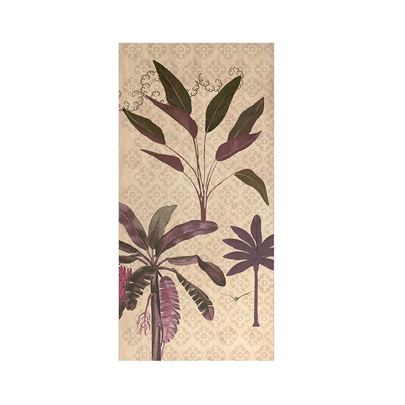 India Circus Palm & Plantains Canvas Wall Art - Set Of Three media 5