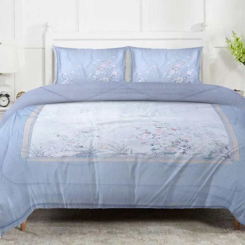 Wintery Blooms Bedding Set media 1