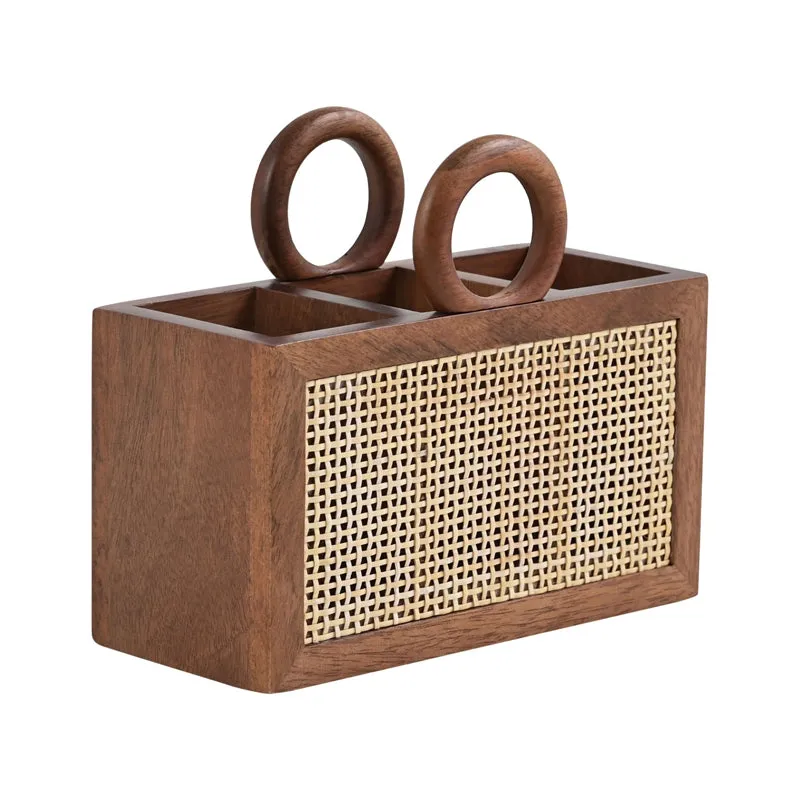 Verrano Wood Cutlery Stand media 4
