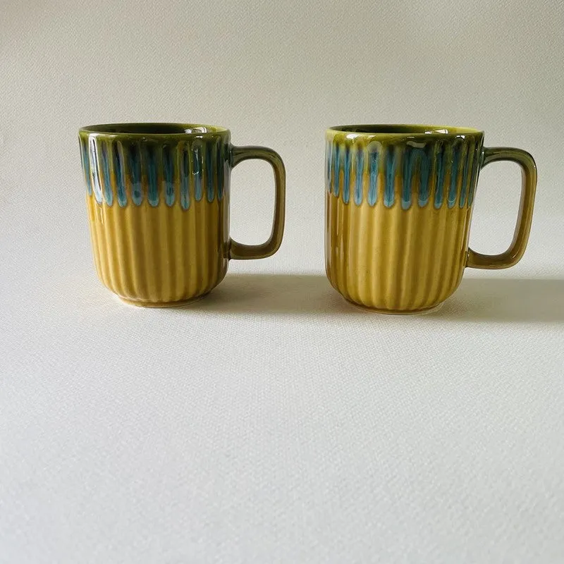 Brew Ceramic Coffee Mug (300 mL Each) - Set Of Two media 4