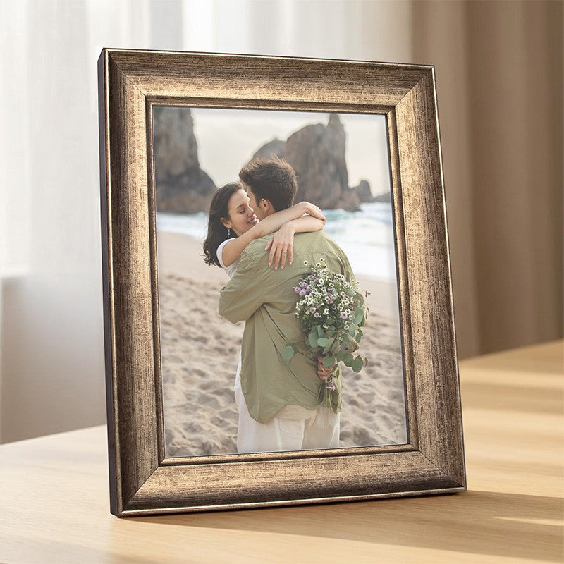 Vintage Textured PVC Photo Frame - Metallic media 5