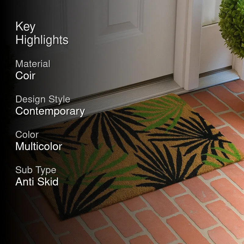 Green Grace Coir Door Mats - Multicolor media 2