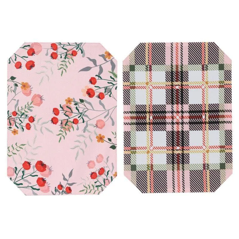 Floral Ecstasy Canvas Placemat - Set Of Two media 3