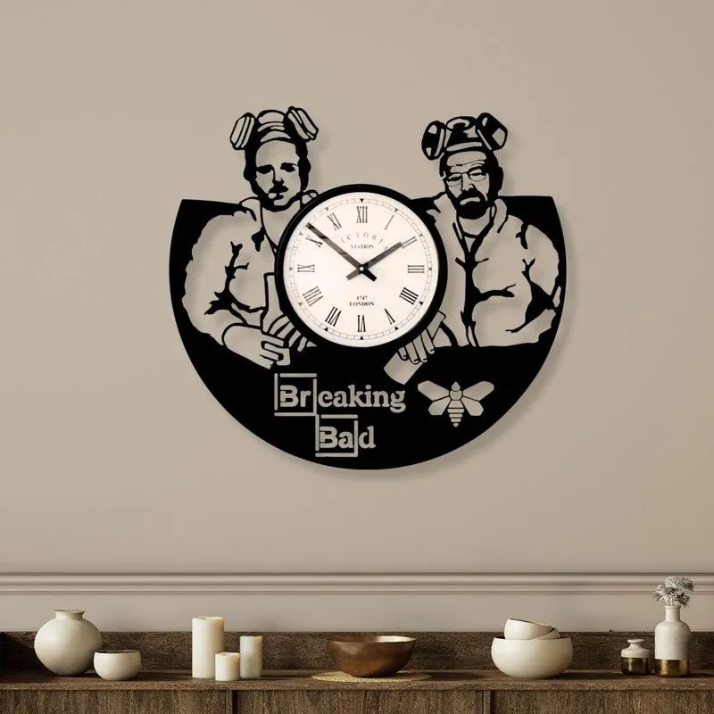 Breaking Bad Steel Analog Wall Clock media 1