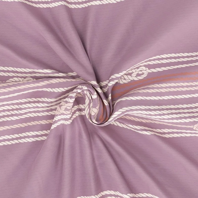 Nautica Snug Nest Cotton Bedsheet (Pink) - 160 TC media 6