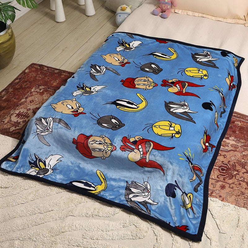 Monte Carlo Cartoon Carnival Blanket - 600 GSM