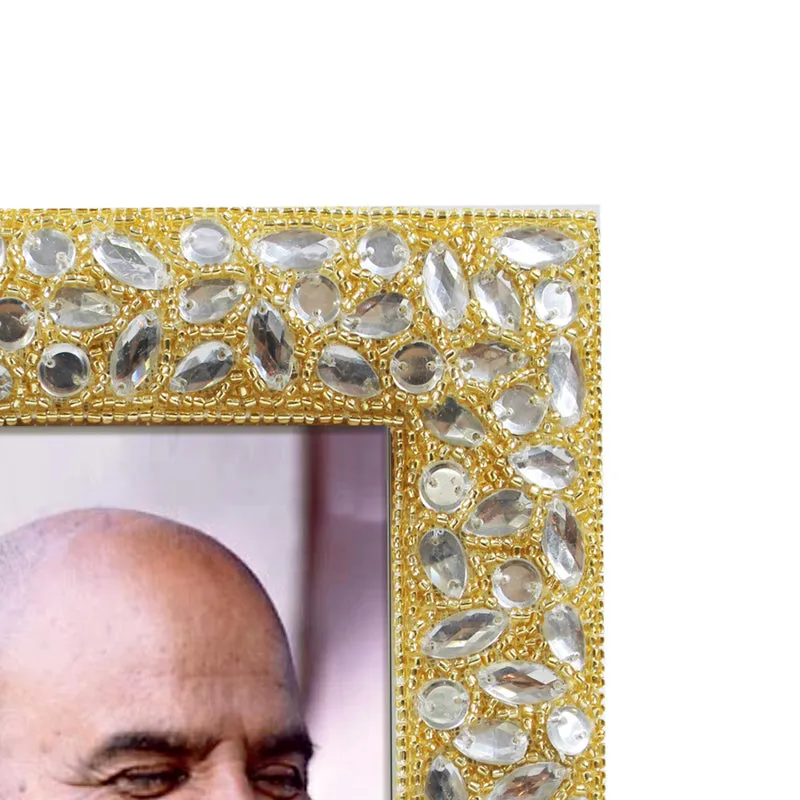 Neem Karoli Baba Gilded Photo Frame media 3