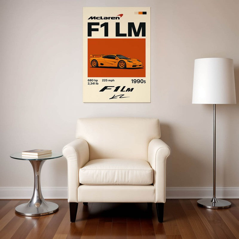 F1 Legend Wall Poster