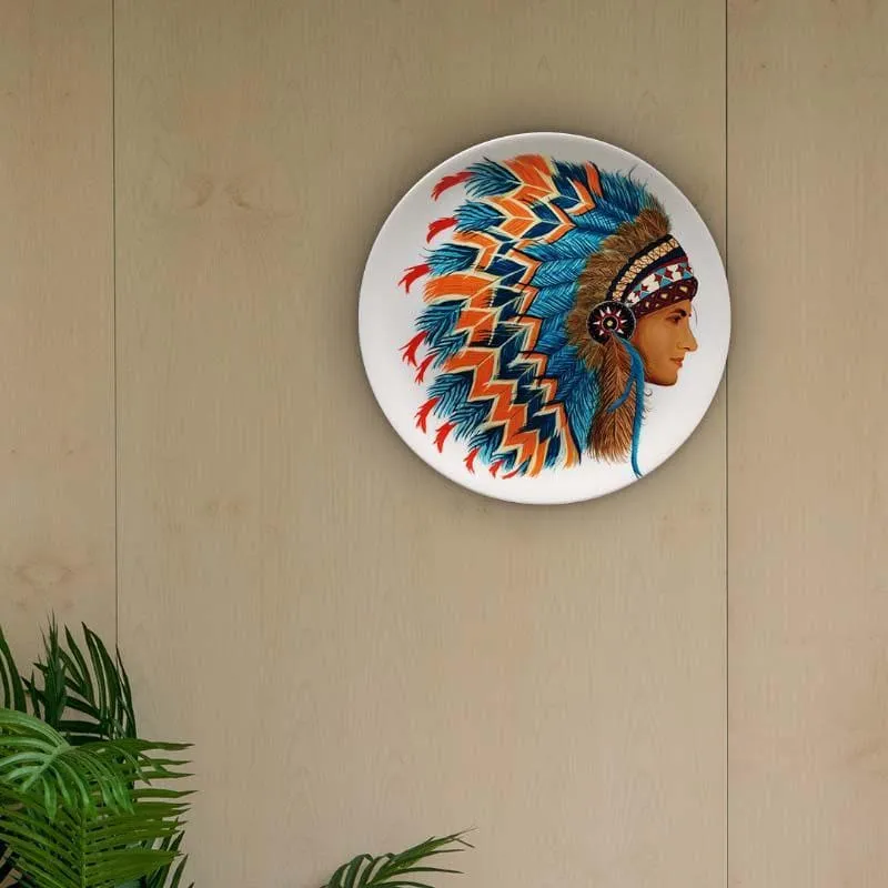 Dauntless Red Indian Decorative Plate media 4