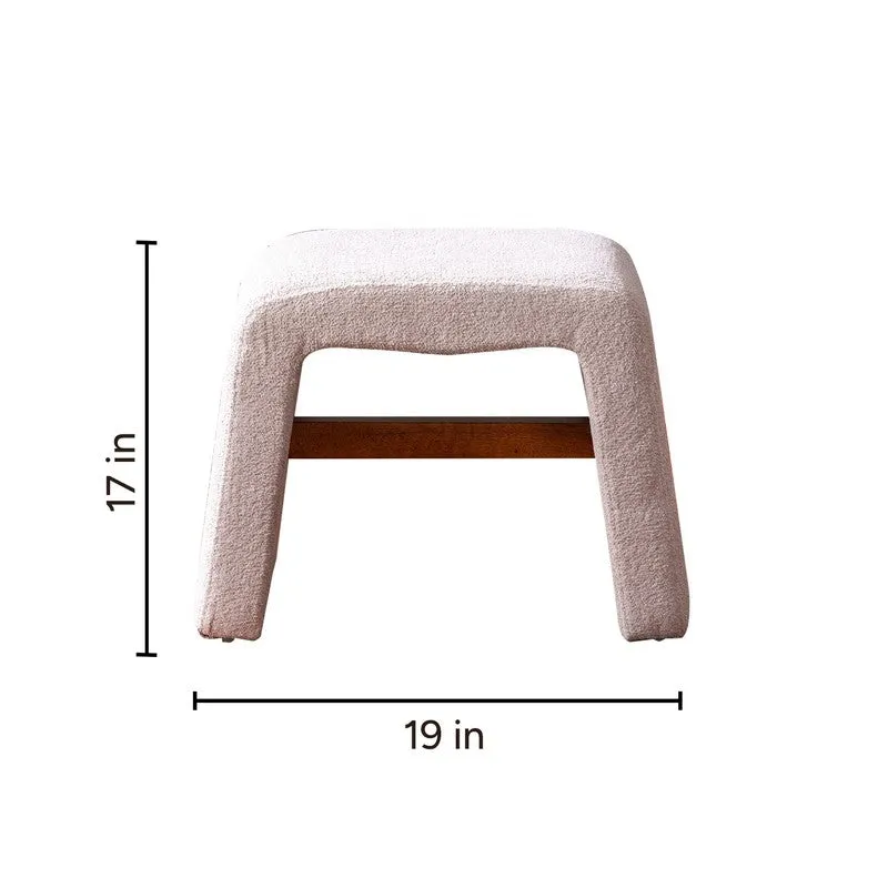 Hearth Fabric Stools - Beige media 8