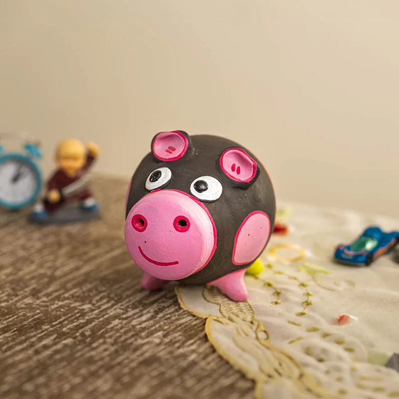 Coin Oink Terracotta Piggy Bank - Orange media 5