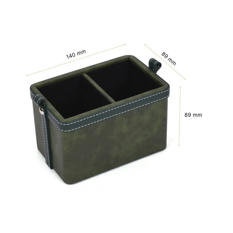 Wicka Dote Desk Organiser - Green media 9