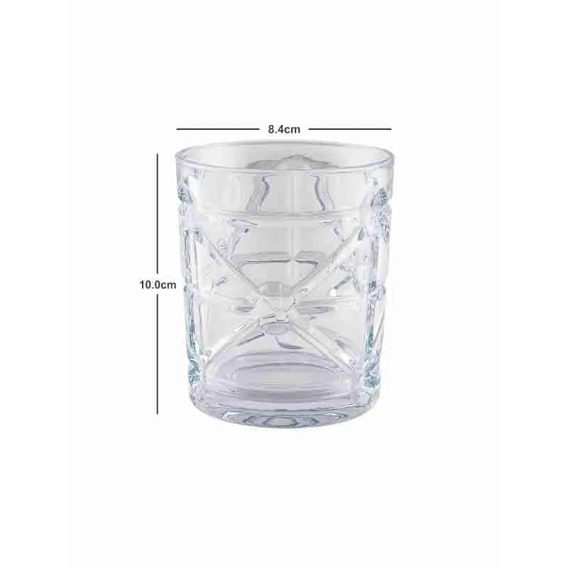 Billy Whiskey Glass(280 ml ) - Set of Six media 5