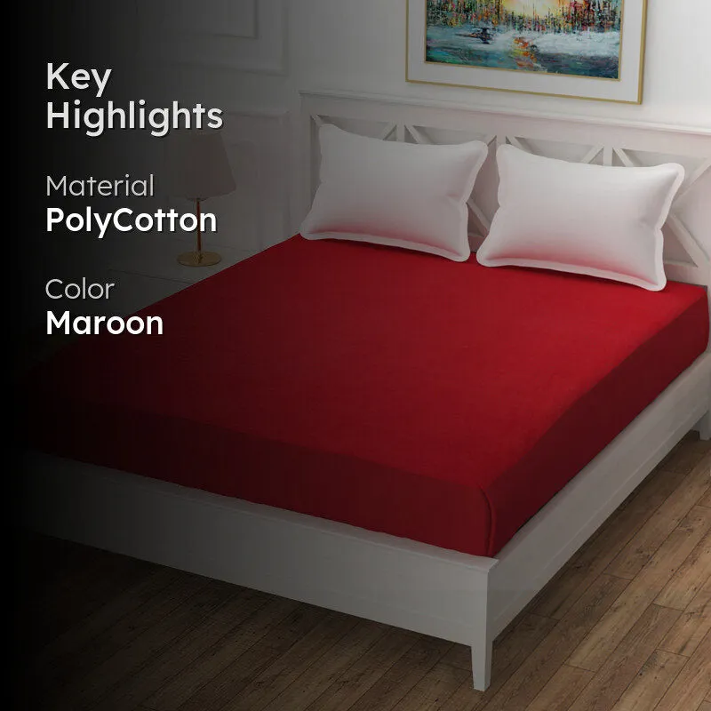 Cloud Guard Mattress Protector - Maroon media 2